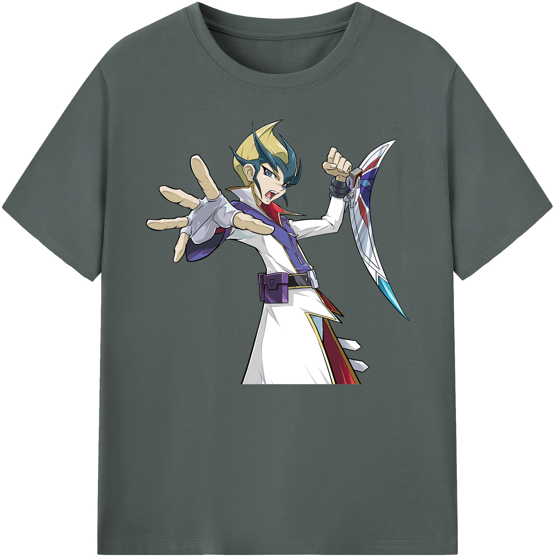 （画像用） 遊☆戯☆王 Yu-Gi-Oh! 綿100％ メンズ半袖Tシャツ｜肌触りやわらか＆通気性